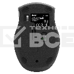Мышь беспроводная Acer OMR032 черный/красный, 1600 dpi, радиоканал, USB, кнопки - 4, фото2