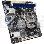 Материнская плата серверная ASUS P12R-I, LGA 1200, Intel C252, 2xDDR4, 6xSATA, 1xM.2, 1xPCI-E 4.0 x16, 2x1Gb LAN, 4xUSB-A 3.2 Gen 1, 1xVGA, COM-порт, Mini-ITX, фото 1