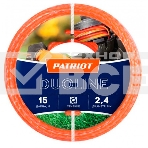 Леска для садовых триммеров Patriot Duoline d=2.4мм L=15м, фото2