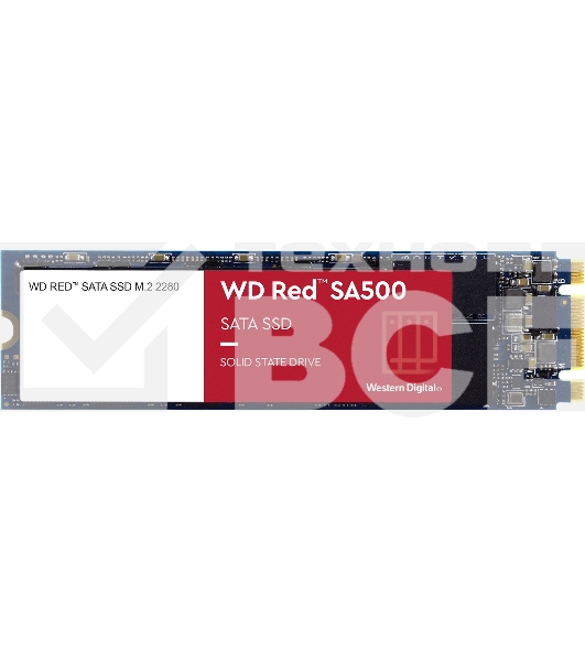 Накопитель SSD SSD WD 2Tb Red™ SA500 NAS 3D NAND M2.2280 SATA-3 (TLC)  M.2(22x80mm), R/W 560/530MB/s