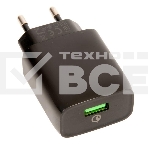 Сетевое зарядное устройство QC 3.0/ HOCO HC-32507 C72Q/ 1 USB/ Выход: 5V_9V_12V, 18W, черный, фото2