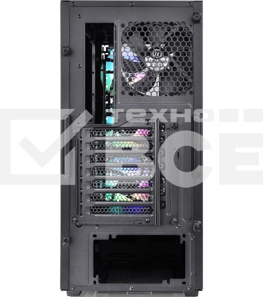 Компьютерный корпус Thermaltake V350 TG ARGB AIR черный без БП ATX 2x120mm 2x140mm 2xUSB2.0 1xUSB3.0 audio bott PSU