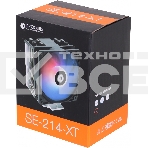 Кулер ID-COOLING. SE-214-XT черный 120мм алюминий+медь 1500rpm 27db 4-pin 180W 150мм, фото3