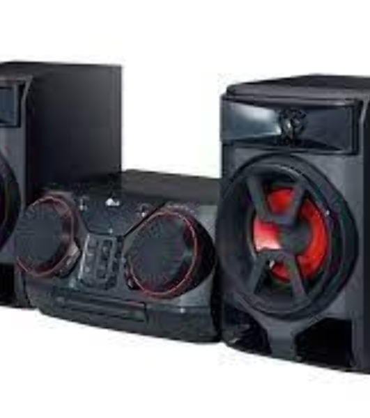 Музыкальный центр LG CK43 Мидисистема, мощность 300 Вт, DVD, FM, MP3, Воспр. с USB 2, HDMI, Bluetooth, аудиовход, Karaoke Star, Wireless Party Link