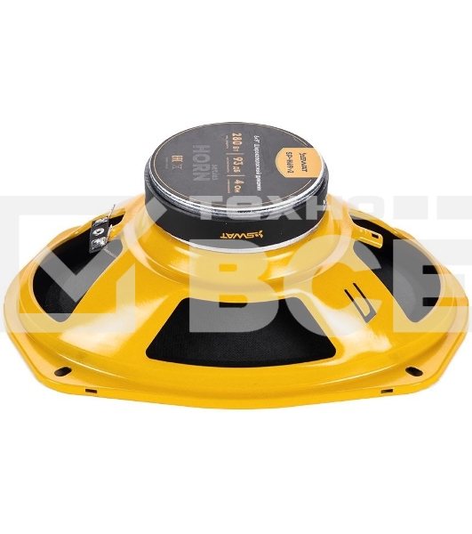 Колонки автомобильные Swat SP-H69v2 280Вт 90дБ 4Ом 15x23см (6x9дюйм) (ком.:2кол.) широкополосные однополосные
