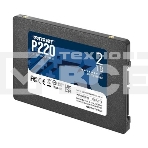 Накопитель SSD Patriot P220, 2TB, SATA III, 2.5