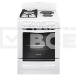 Плита комбинированная Gefest ПГЭ 6112-02 0112 белый, конфорок 2 газовых и 2 электрических, духовка 55 л, 60 см x 85 см x 60 см, фото2