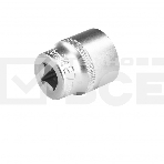 Головка торцевая, 27 мм, 12-гранная, CrV, под квадрат 1/2', хромированная Stels, фото2