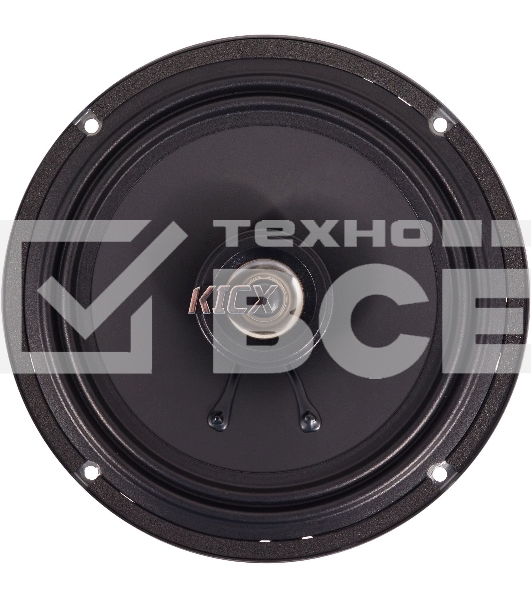 Колонки автомобильные Kicx SL-165 100Вт 91дБ 4Ом 16.5см (6 1/2дюйм) (ком.:2кол.) коаксиальные двухполосные
