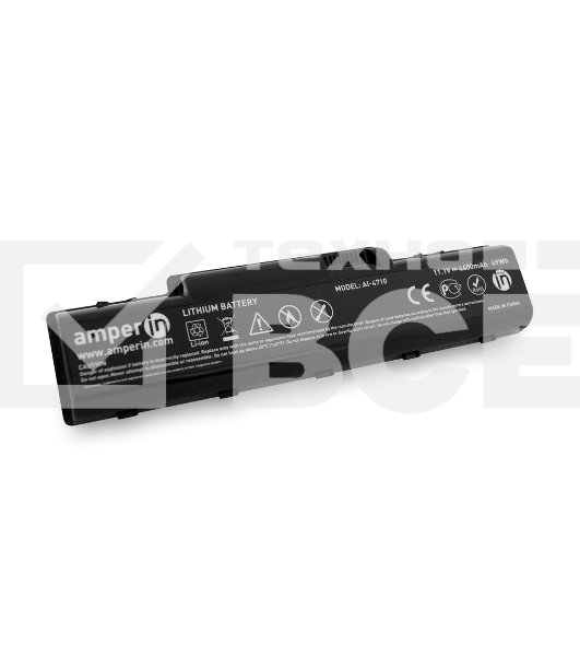Аккумуляторная батарея Amperin для ноутбука Acer Aspire 2930, 4710 11.1V 4400mAh 49Wh