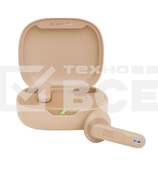 Наушники JBL Wave Flex TWS бежевый