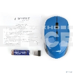 Мышь беспроводная Gembird MUSW-250-2 синий, 1600 dpi, радиоканал, USB, кнопки - 4, фото10