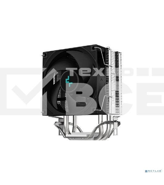Кулер для процессора DEEPCOOL AG300 серебристый, 92 мм, алюминий/медь, 3050 об/мин, 30.5 дБ, 4 pin, 150 Вт, 129 мм