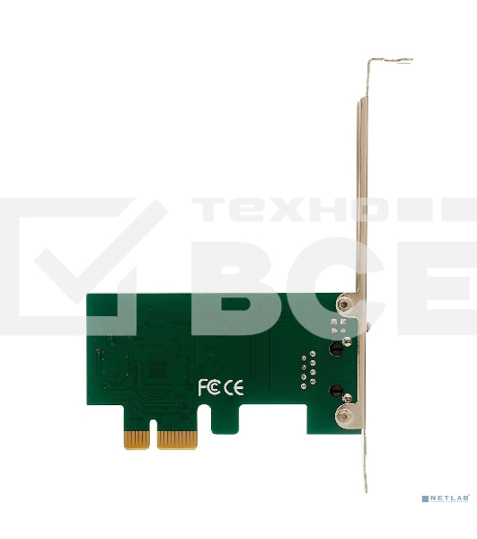 Сетевой адаптер ExeGate EXE-560 PCI Express 10/100/1000Mbps RTL8111C (OEM) EX281224RUS