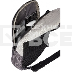 Рюкзак слинг мужской Piquadro Brief2 Special CA4536BR2S/GRN, нейлон/натур.кожа, серый/черный, фото11