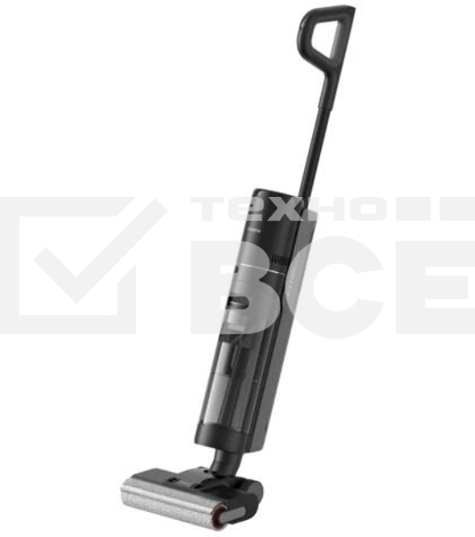Пылесос моющий Dreame Wet and Dry Vacuum H12 Pro серый, питание от аккумулятора, 300 Вт, уборка влажная/сухая, пылесборник 0,9 л, работа от АКБ max - 35 мин