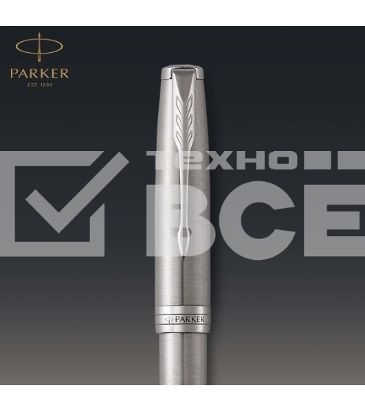Ручка роллер Parker Sonnet Core T526 (CW1931511) Stainless Steel CT M черн. черн. подар.кор.
