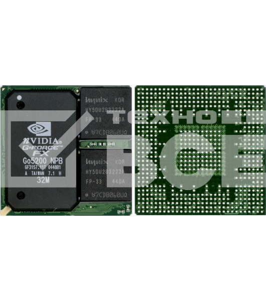 Чип nVidia Go5200 32M