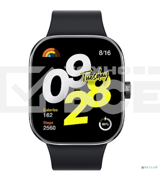 Умные часы Xiaomi BHR7854GL REDMI WATCH 4 OBSID. черный