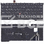 Клавиатура для ноутбука Lenovo ThinkPad X1 carbon Gen 3 2015 черная c подсветкой, фото3