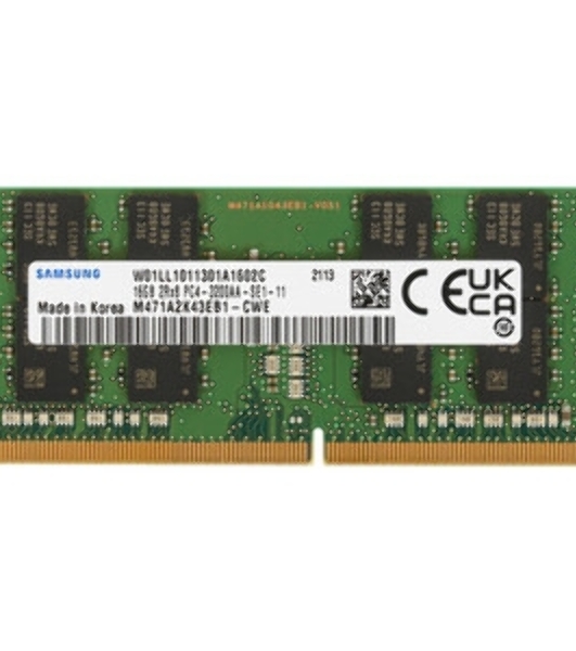 Оперативная память Samsung, DDR4, 16GB (1x16GB), 3200MHz, CL22, ECC, RDIMM, OEM