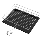 Плита электрическая Maunfeld MEC55CS08D серебристый, конфорок 4 шт, духовка 60 л, 50 см x 85 см x 60 см, фото18