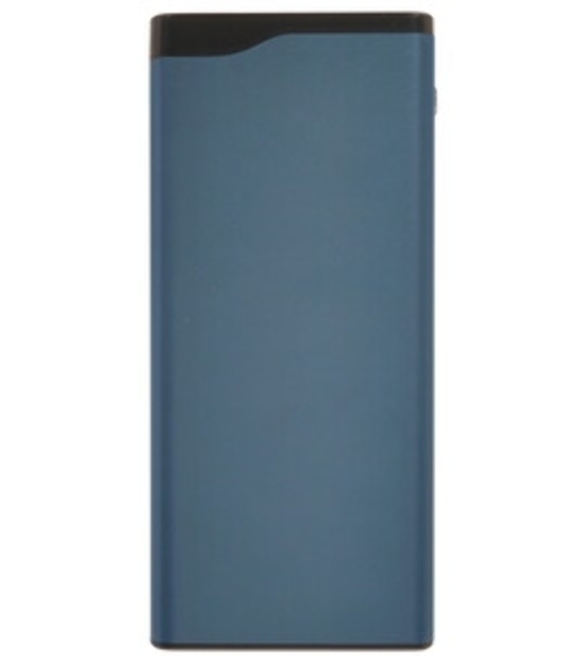 Портативный аккумулятор OLMIO QL-20, 20000mAh, 22.5W, QuickCharge3.0/PowerDelivery, LCD, голубой