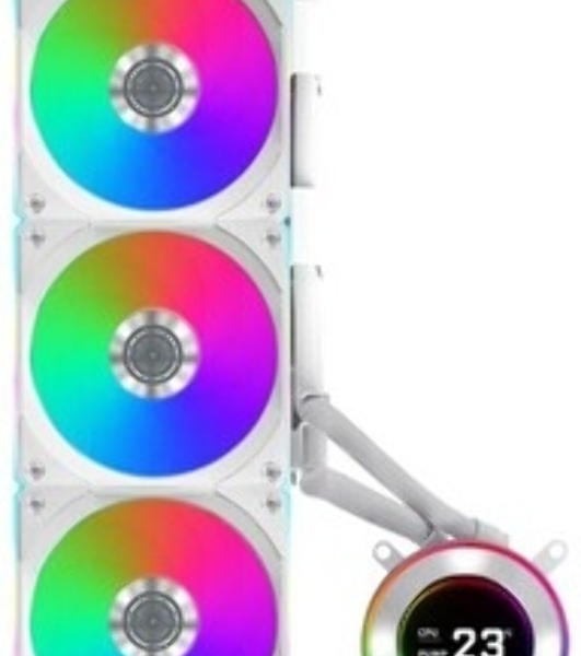 Система жидкостного охлаждения Lian-Li HydroShift II LCD-C 360CL ARGB Soc-AM5/AM4/1700/1851 белый 4-pin 31dB Al+Cu LCD Ret (G89.GHS2LCD36RW.R0)
