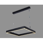 Светильник Ambrella light FA6626 BK черный 65W 600*600*720 (ПДУ РАДИО 2.4G), фото4