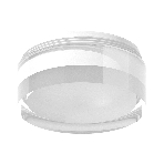 Насадка для корпуса светильника N6241 FR/CL белый матовый/прозрачный D60*H32mm Out20mm MR16, фото17