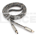 Кабель Cablexpert HDMI серия Platinum, 1,8 м, v2.0, M/M, плоский, позол.разъемы, металлический корпус, нейлоновая оплетка, блистер, фото5