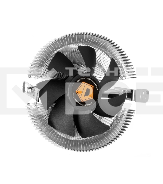 Кулер Cooler ID-Cooling DK-01 черный/серебристый 92мм алюминий 2500rpm 29db 95W 52мм