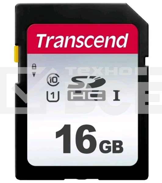 Флеш карта SD 16Gb Transcend SDHC UHS-I U1