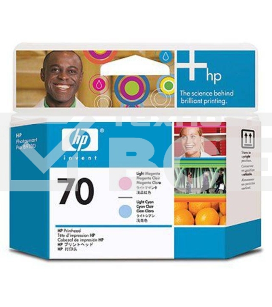 Картридж струйный HP 70 C9405A светло-пурпурный/светло-голубой печатающая головка для HP DJ Z2100/Z3100/PS Pro B9100