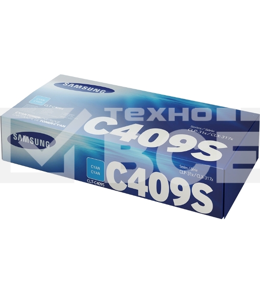 Картридж лазерный Samsung CLT-C409S/ SU007A голубой для Samsung CLP-310/315/CLX-3170FN (1000стр.)