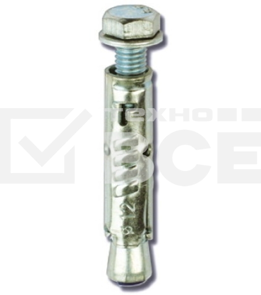 Анкер забивной М10 с болтом (уп.20шт) ДКС CM431060
