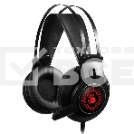 Наушники с микрофоном A4 Bloody J437 черный 1.8м мониторные USB оголовье (J437), фото 1