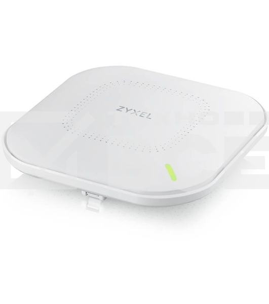 Гибридная точка доступа Zyxel NebulaFlex Pro WAX610D, WiFi 6, 802.11a/b/g/n/ac/ax (2,4 и 5 ГГц), MU-MIMO, антенны 4x4 с двойной диаграммой, до 575+2400 Мбит/с, 1xLAN 2.5GE, 1xLAN GE, PoE, защита от 4G
