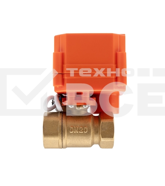 Кран шаровый с электроприводом 3/4 дюйма Nautilus КЭ-20 Rexant
