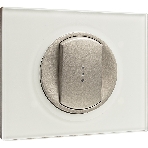 Лицевая панель для выключателя с индикацией титан, фото8