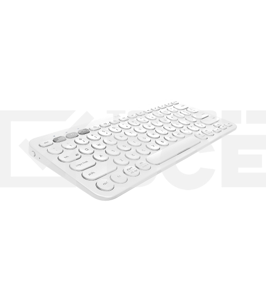 Клавиатура Logitech K380 беспроводная, Bluetooth, белый