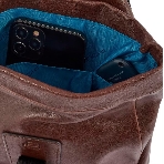 Рюкзак Piquadro Harper CA5678AP/TM темно-коричневый натур.кожа, фото3