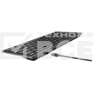 Клавиатура A4Tech Fstyler FX51 проводная, USB, серый
