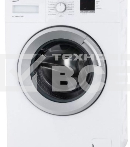 Стиральная машина Beko ELE67511ZSW (R) белый, загрузка фронтальная 6 кг, 1000 об/мин., класс: А