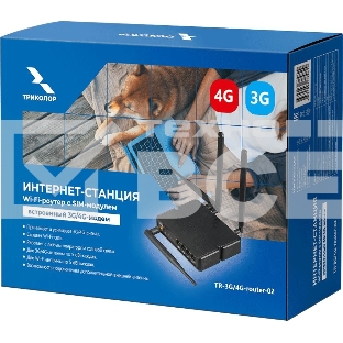 Роутер беспроводной Триколор TR-3G/4G-router-02 (046/91/00054231) 3G/4G