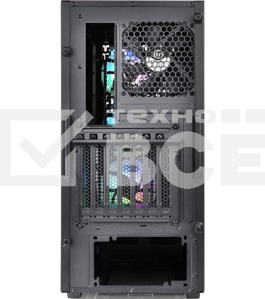 Компьютерный корпус Thermaltake V350 TG ARGB AIR черный без БП ATX 2x120mm 2x140mm 2xUSB2.0 1xUSB3.0 audio bott PSU