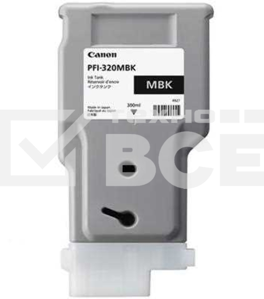 Картридж струйный Canon PFI-320 MBK 2889C001 черный матовый (300мл) для Canon Canon imagePROGRAF TM-200/205