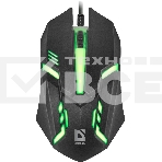 Мышь проводная Defender Cyber MB-560L черный, 1200 dpi, USB, кнопки - 3, фото8