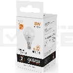 Лампа светодиодная LED 8Вт E14 220В 2700К Elementary шар 53118 Gauss, фото5