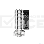 Кулер для процессора DEEPCOOL AG300 серебристый, 92 мм, алюминий/медь, 3050 об/мин, 30.5 дБ, 4 pin, 150 Вт, 129 мм, фото15